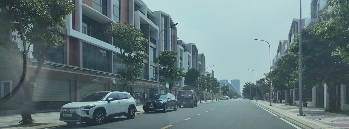 Shophouse góc Đại lộ Hừng Đông